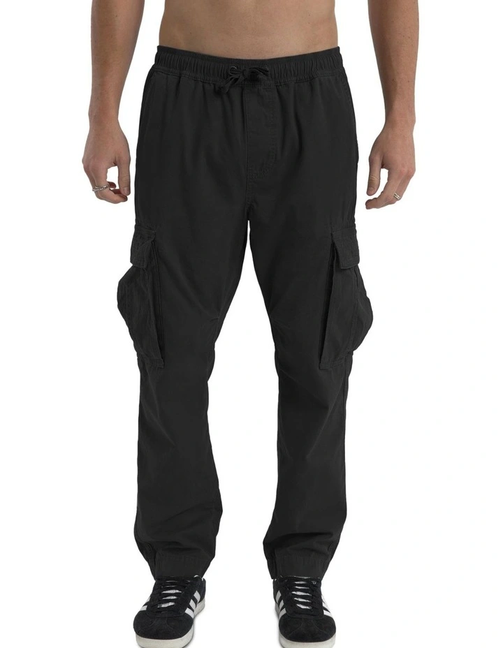 League Cargo Pant in Black image 2