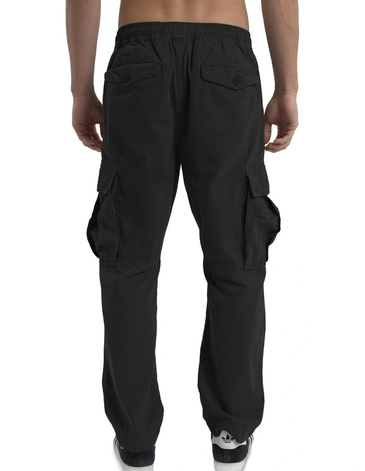 League Cargo Pant in Black image 3