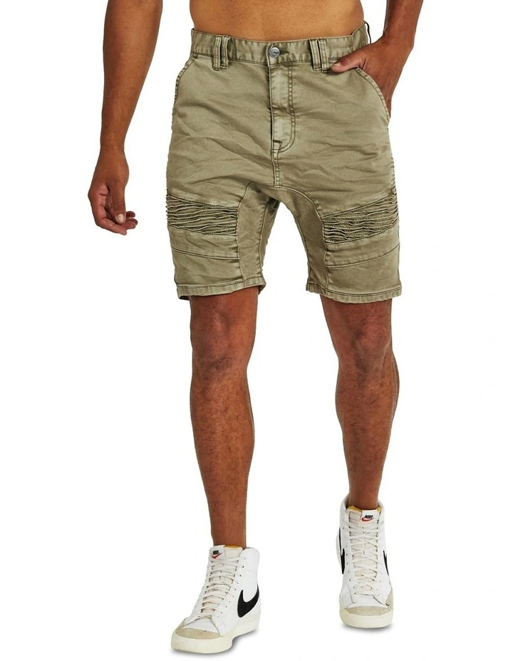 Spectra Denim Short in Highland Green image 1