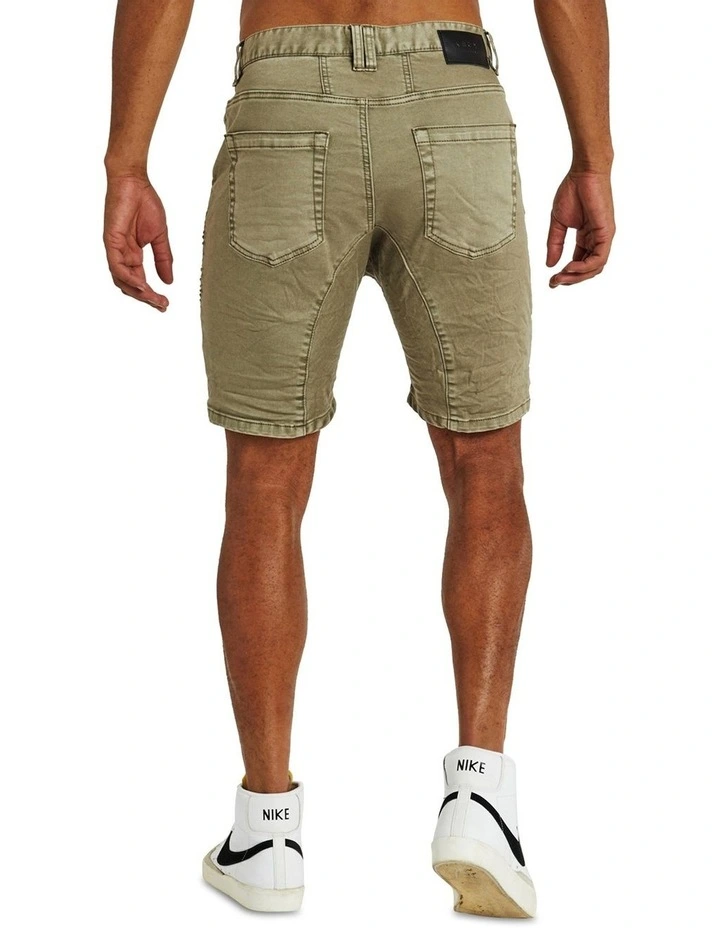 Spectra Denim Short in Highland Green image 2