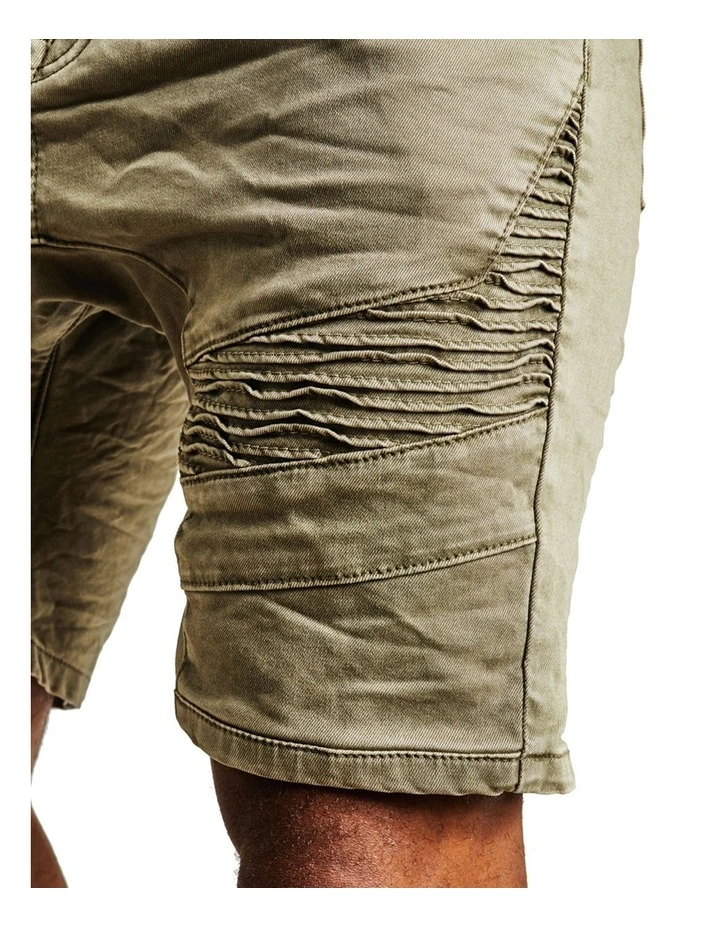 Spectra Denim Short in Highland Green image 3