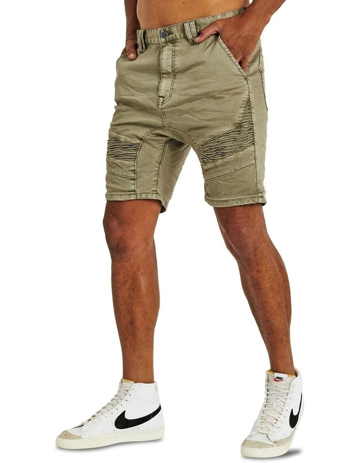 Spectra Denim Short in Highland Green image 4