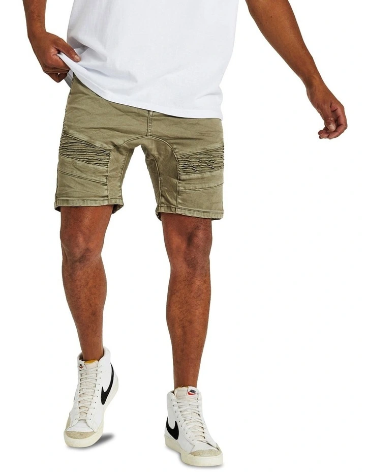 Spectra Denim Short in Highland Green image 5