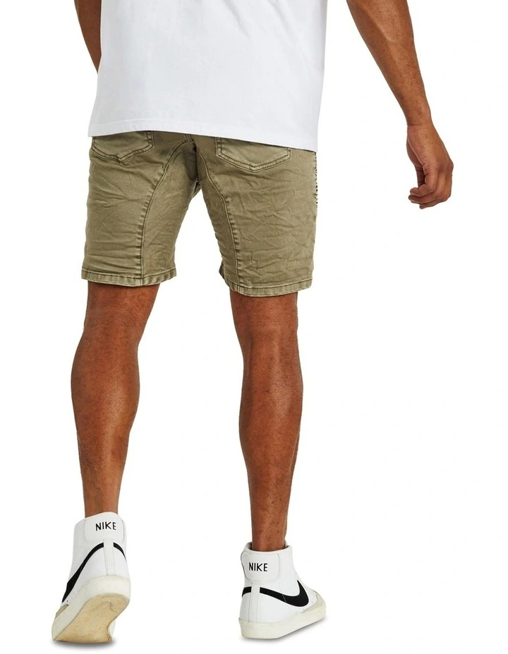 Spectra Denim Short in Highland Green image 6