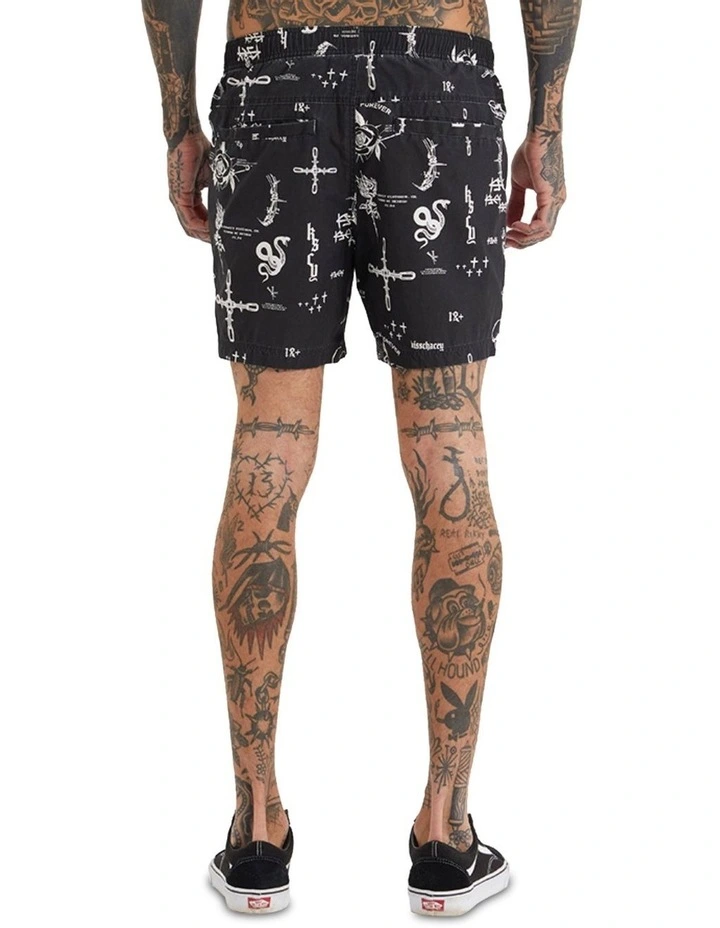 Ratley Beach Shorts in Ratley Print image 2