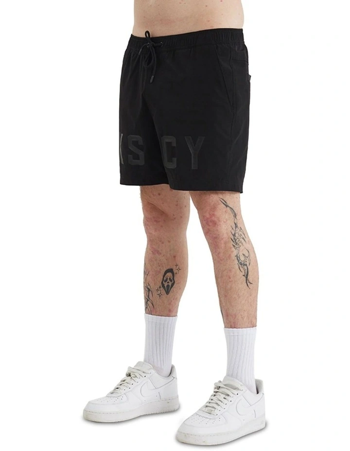 Bronant Beach Shorts in Jet Black image 3
