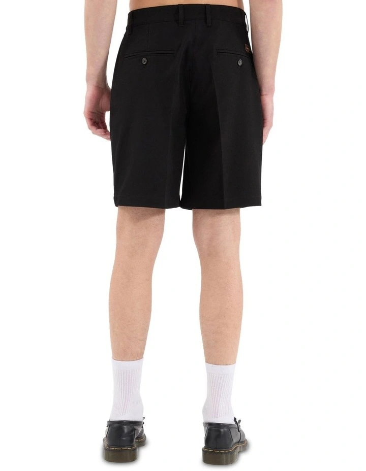 Venture Pleated Dress Shorts in Black image 6