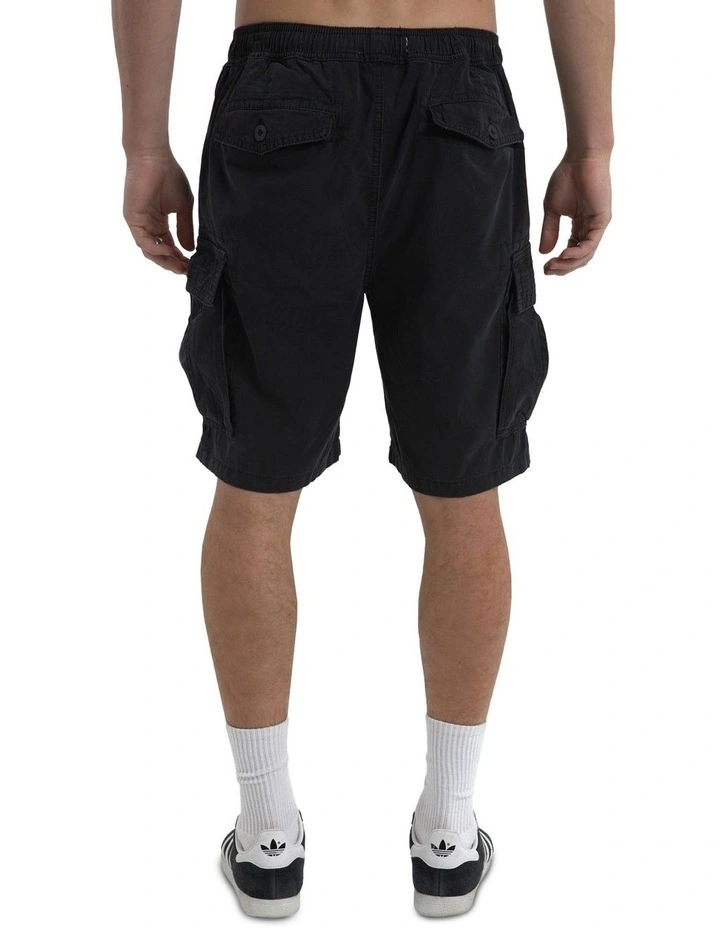League Cargo Short in Black image 3