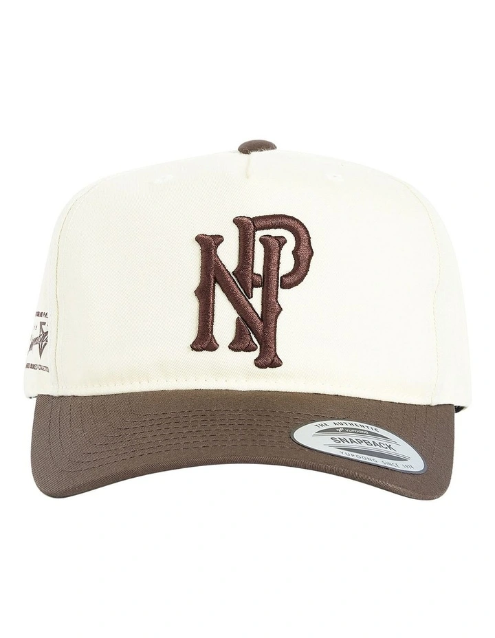 Ultimatum Golfer Cap in Natural White image 1