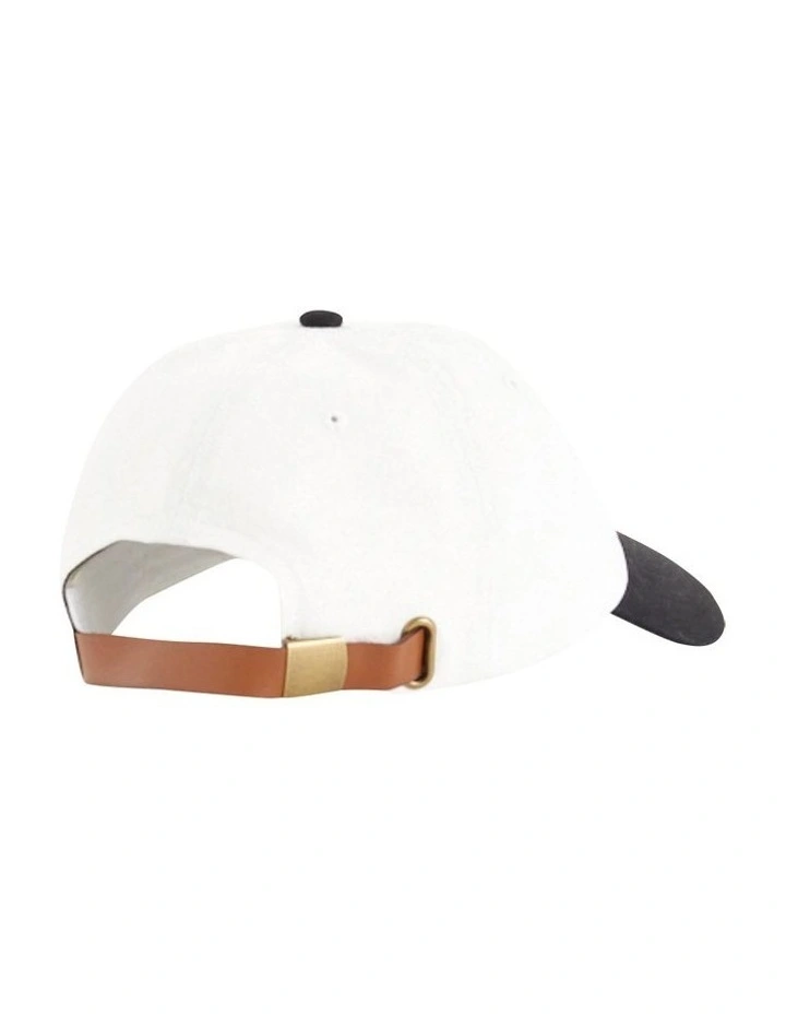 Prime Dad Cap in Natural White image 3