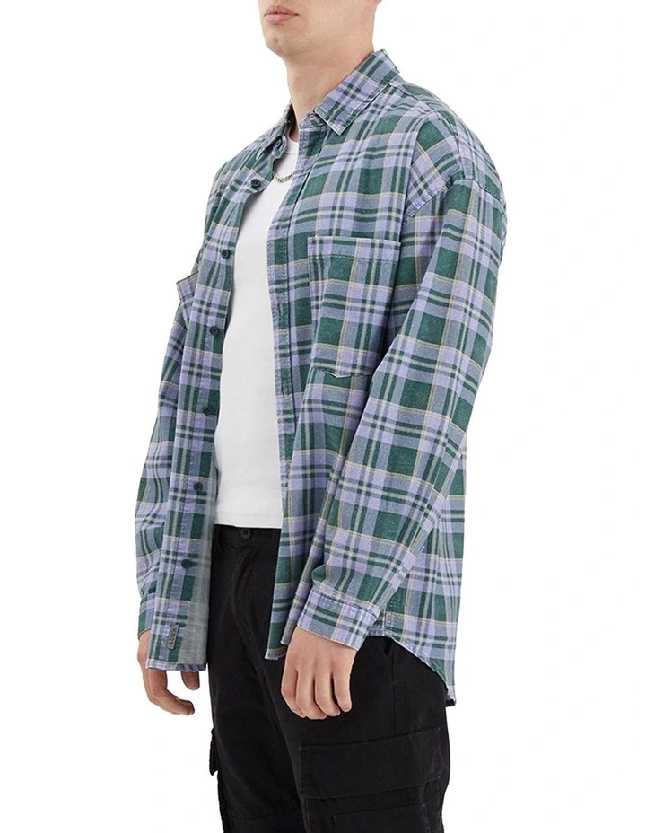 Craigton Printed Casual Longsleeve Shirt in Multi image 2