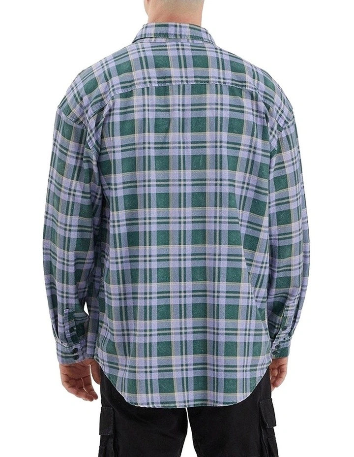 Craigton Printed Casual Longsleeve Shirt in Multi image 3