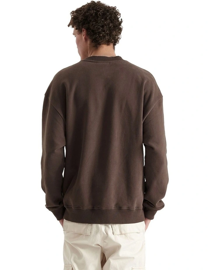 Amore Relaxed Sweater in Hot Fudge image 2
