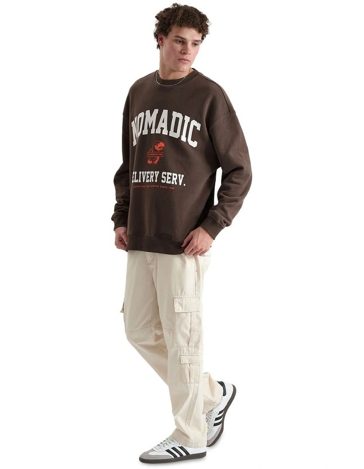 Amore Relaxed Sweater in Hot Fudge image 4