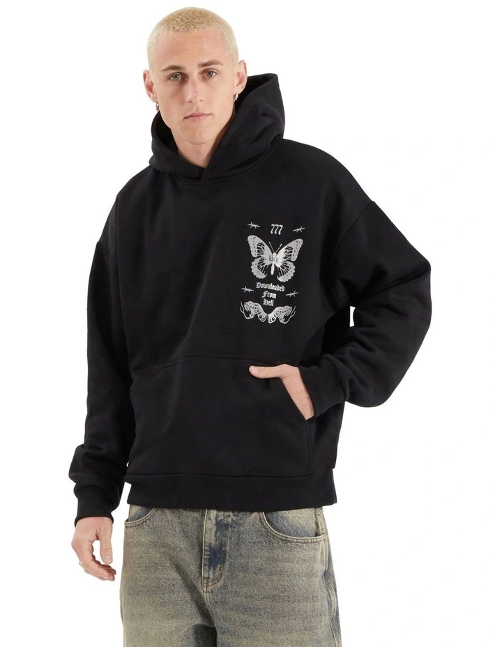 Download Oversized Hoodie in Black image 1