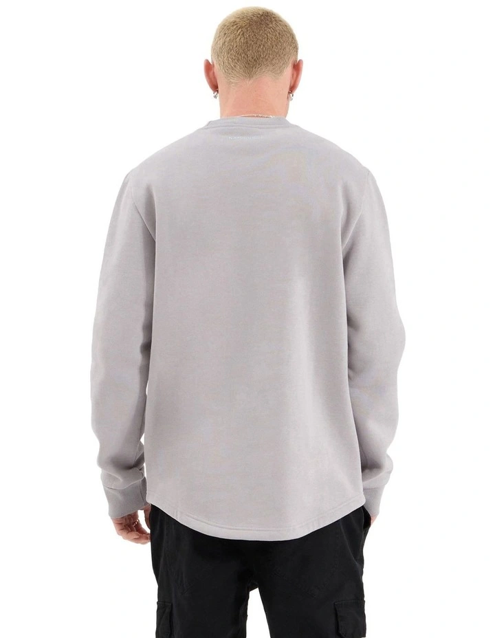 Fernie Dual Curved Sweater in Grey image 2