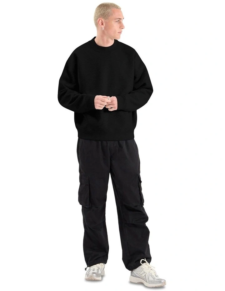 Tulsa Box Fit Sweater in Black image 6