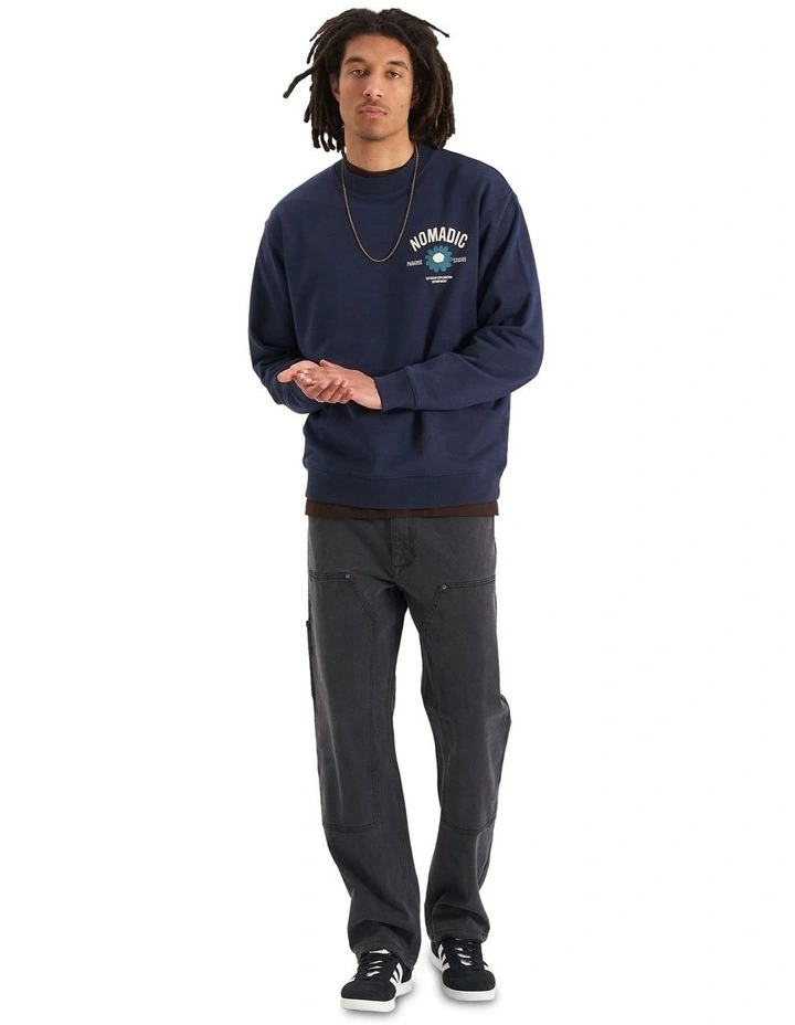 Studio Sweater in Navy image 3