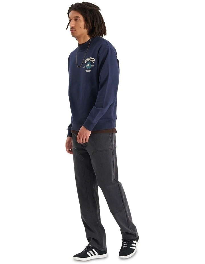Studio Sweater in Navy image 4