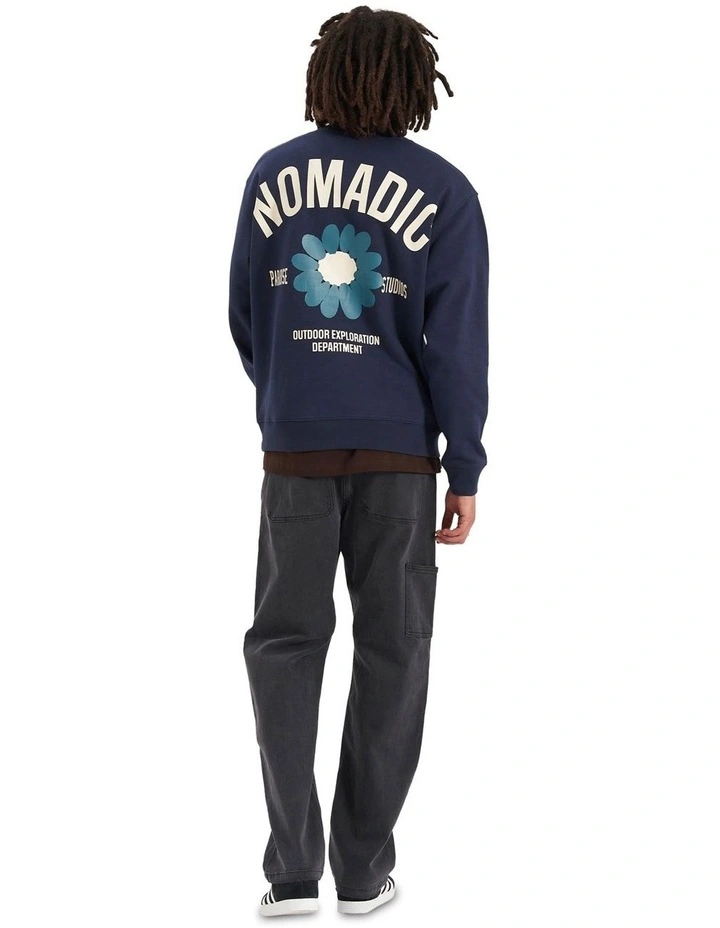 Studio Sweater in Navy image 5