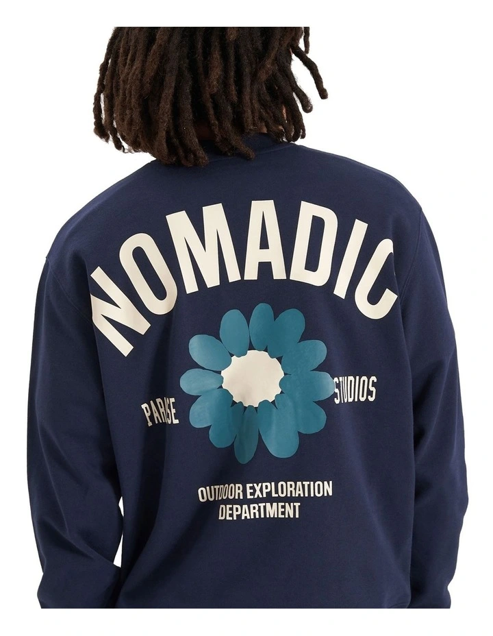 Studio Sweater in Navy image 6