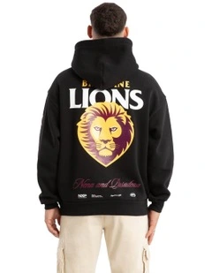 Brisbane Season Hoodie in Jet Black