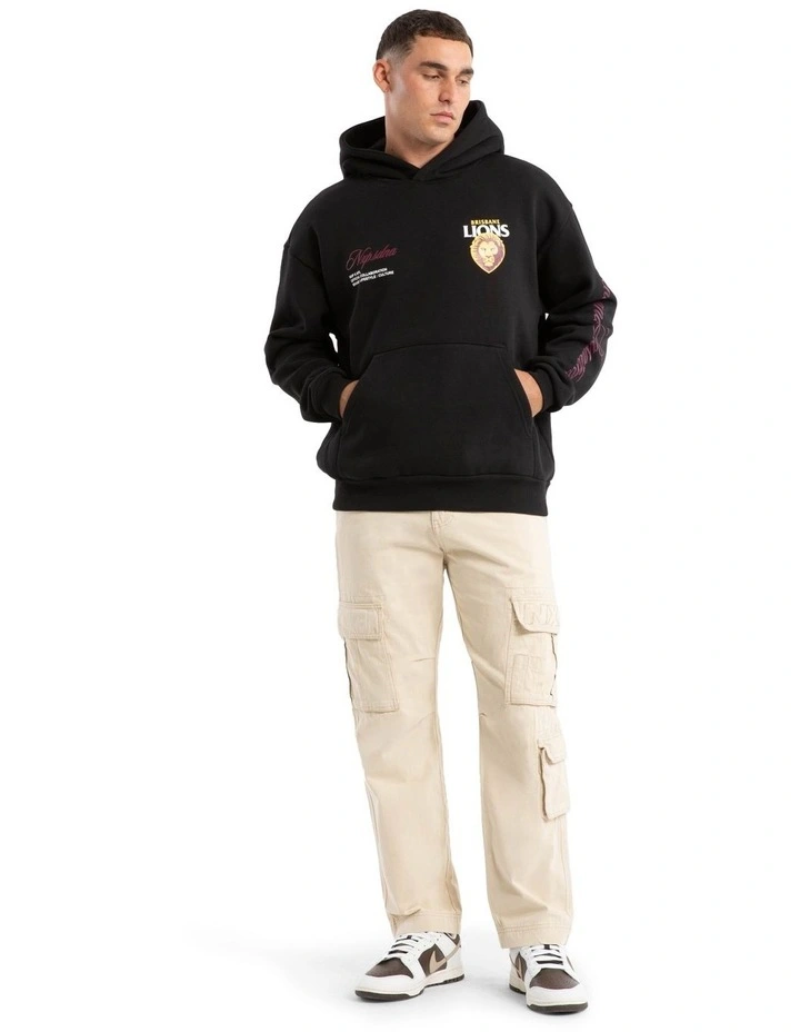 Brisbane Season Hoodie in Jet Black image 6