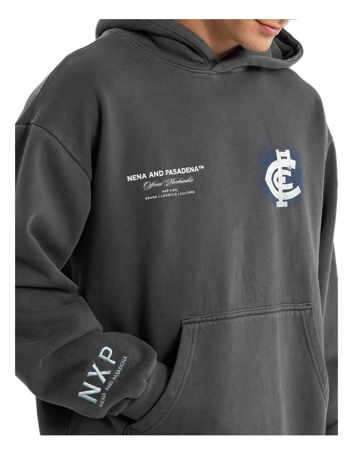 Carlton Vintage Hoodie in Pigment Asphalt image 5