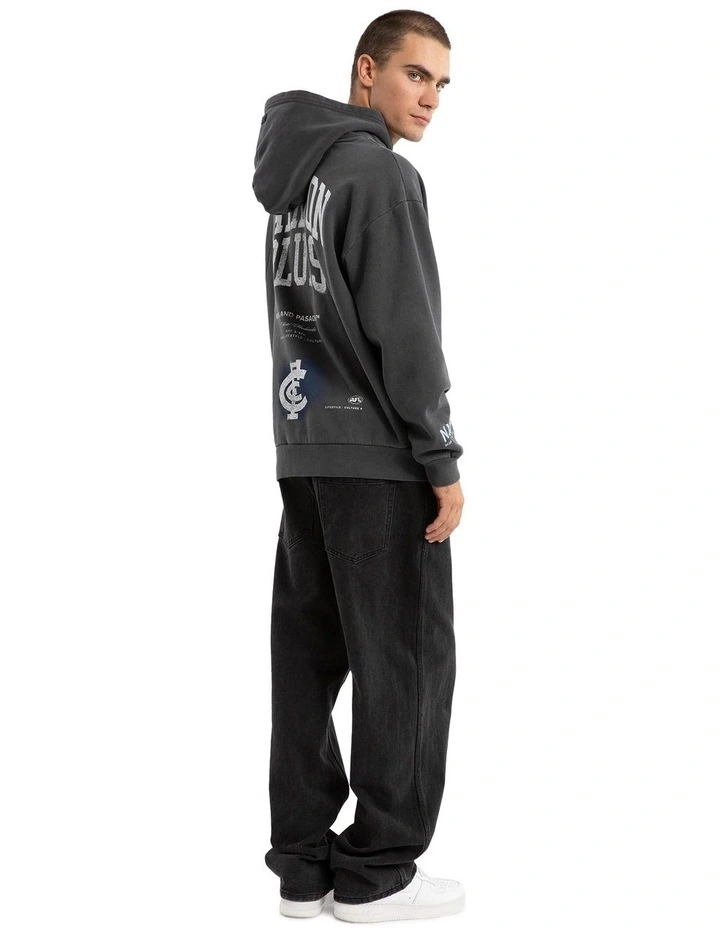 Carlton Vintage Hoodie in Pigment Asphalt image 6