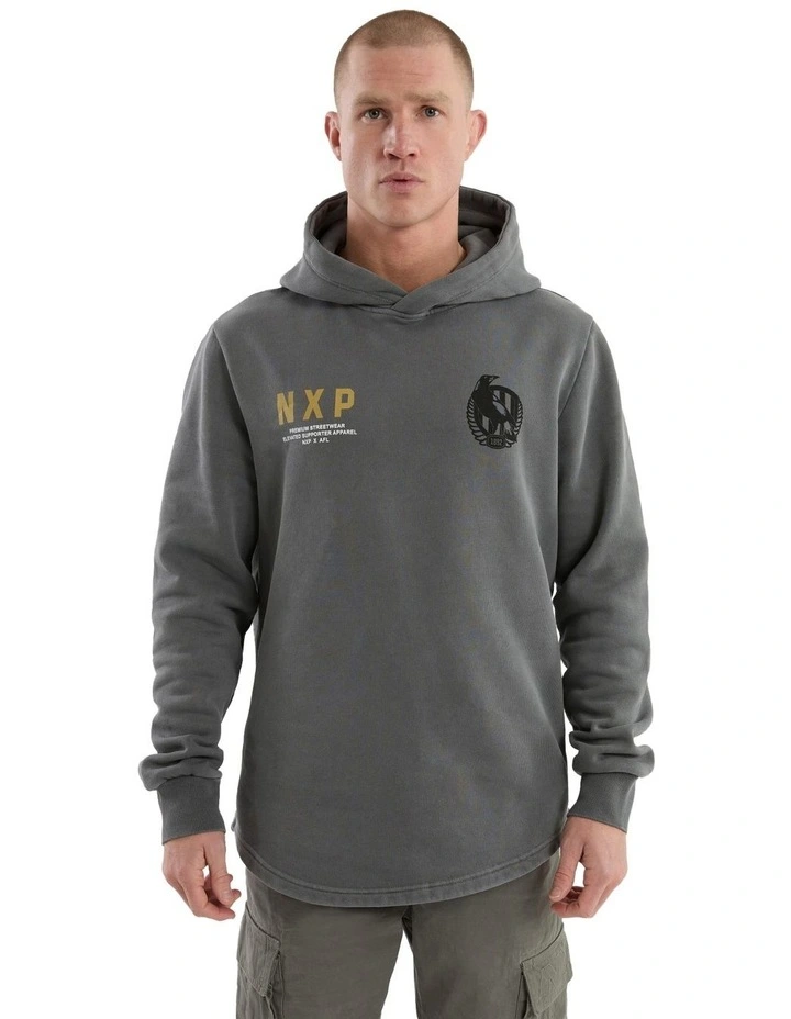 Collingwood Grand Hoodie in Grey image 2