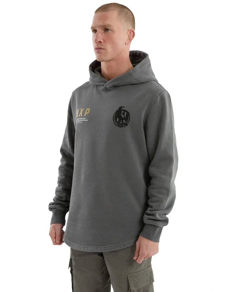 Collingwood Grand Hoodie in Grey image 3