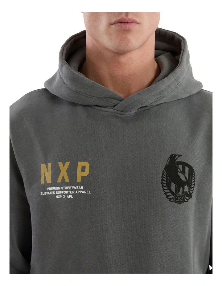 Collingwood Grand Hoodie in Grey image 5