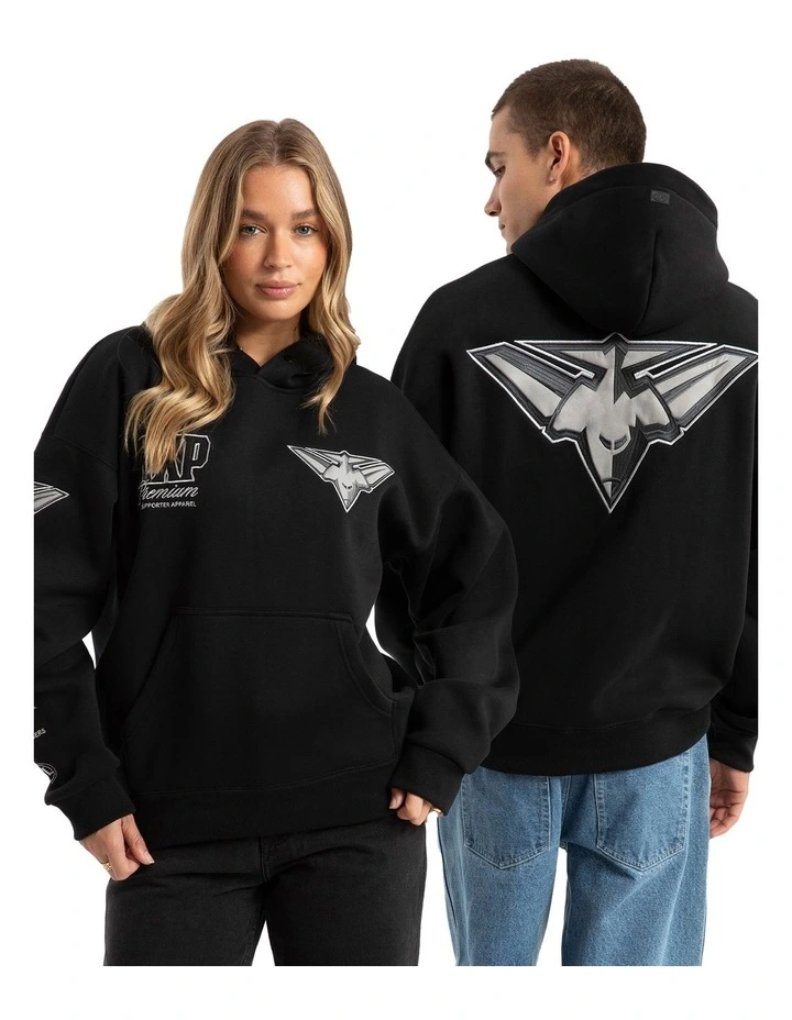 Essendon Mono Hoodie in Black image 3
