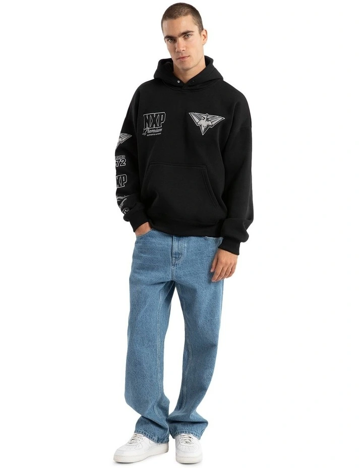 Essendon Mono Hoodie in Black image 4