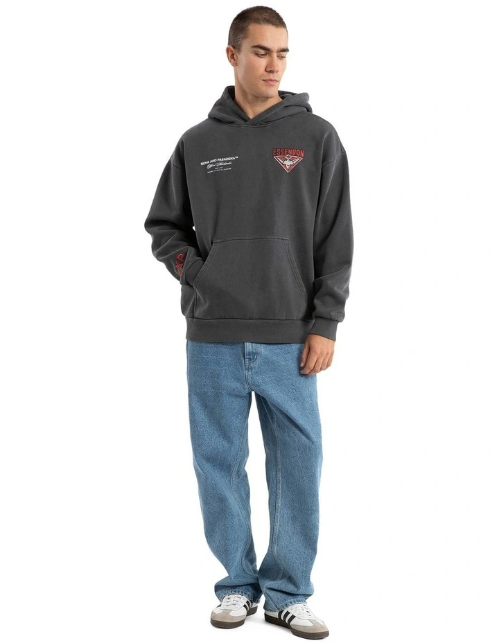 Essendon Vintage Hoodie in Pigment Asphalt image 1