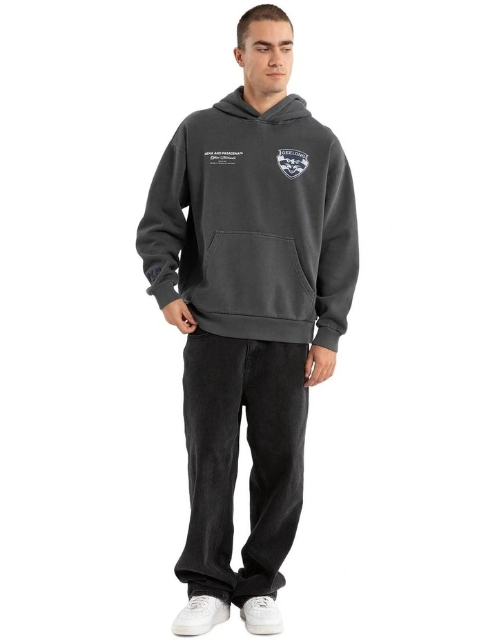 Geelong Vintage Hoodie in Pigment Asphalt image 1