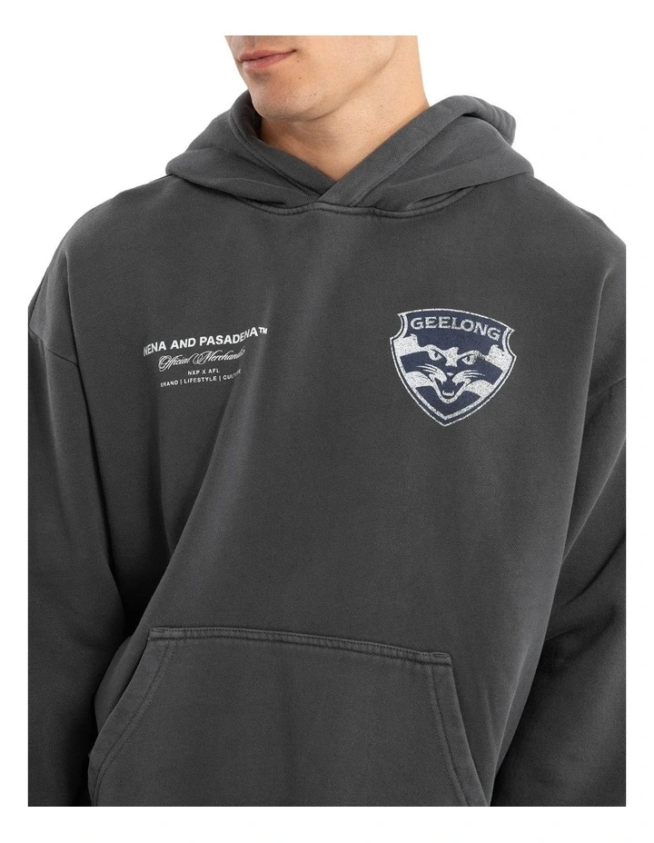 Geelong Vintage Hoodie in Pigment Asphalt image 6