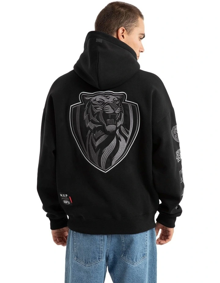 Richmond Mono Hoodie in Black image 1