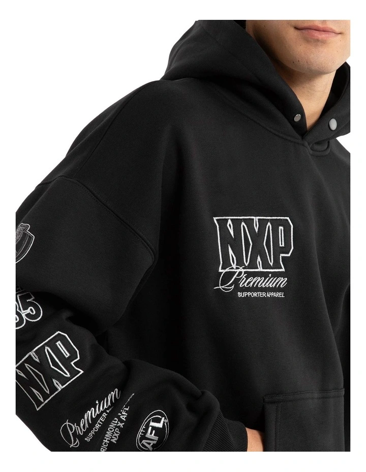 Richmond Mono Hoodie in Black image 6