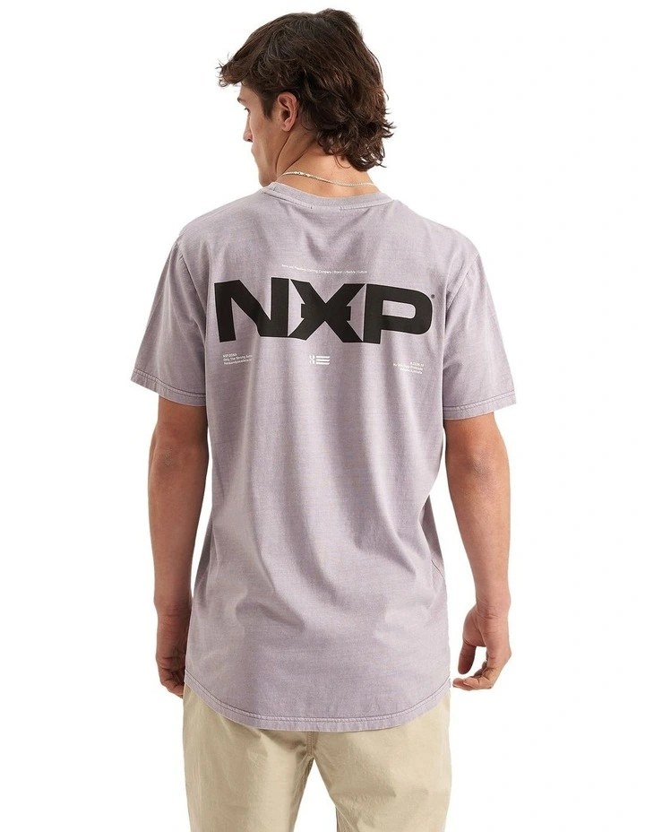Blast Scoop Back Tee in Pigment Dusk image 1