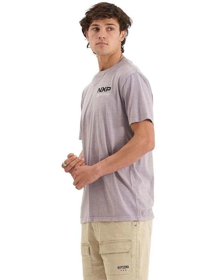 Blast Scoop Back Tee in Pigment Dusk image 3