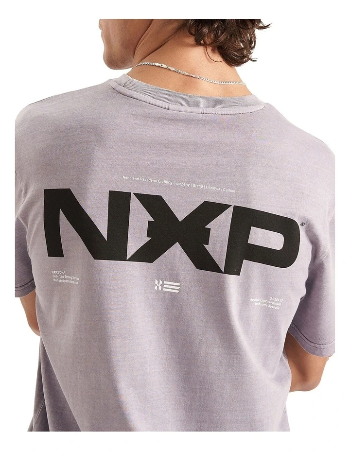 Blast Scoop Back Tee in Pigment Dusk image 7