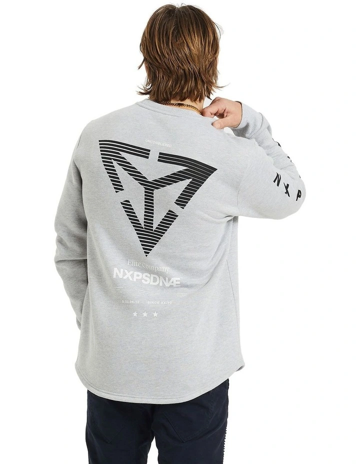 Axiom Cape Back Tee in Grey image 1