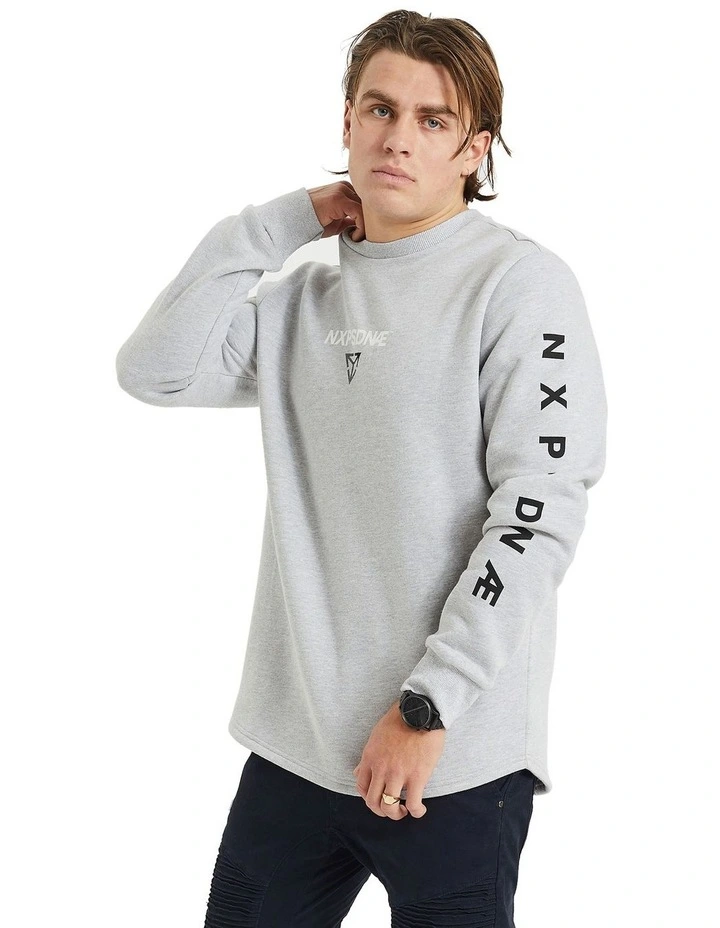 Axiom Cape Back Tee in Grey image 3