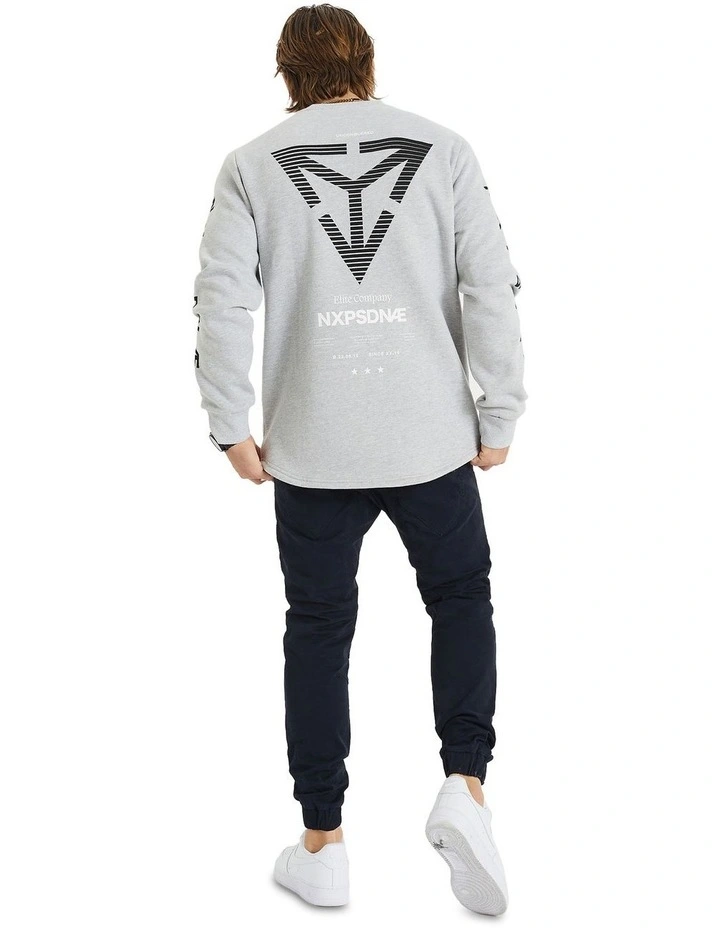 Axiom Cape Back Tee in Grey image 4