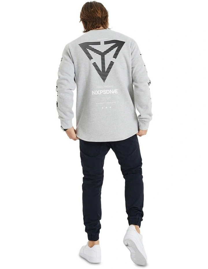 Axiom Cape Back Tee in Grey image 7