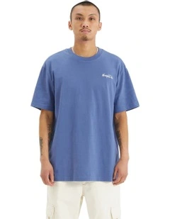 Big Sur Relaxed Tee in Coastal Blue