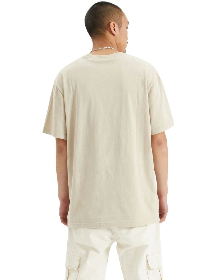 Big Sur Relaxed Tee in Feather Grey image 3