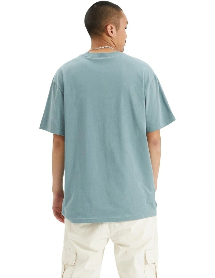 Big Sur Relaxed Tee in Stormy Sea image 4