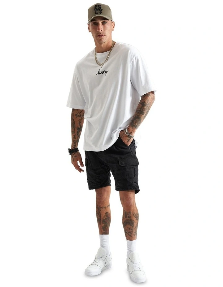Renesmee Heavy Oversized Tee in White image 5